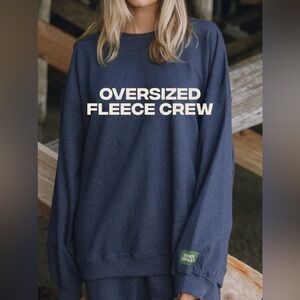 Daily Drills Crewneck Sweatshirt in Denim